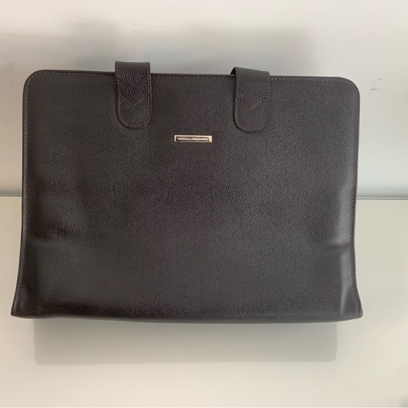 Vintage FratelliRossetti leather briefcase.2004 collection very good condition. - Picture 8 of 9